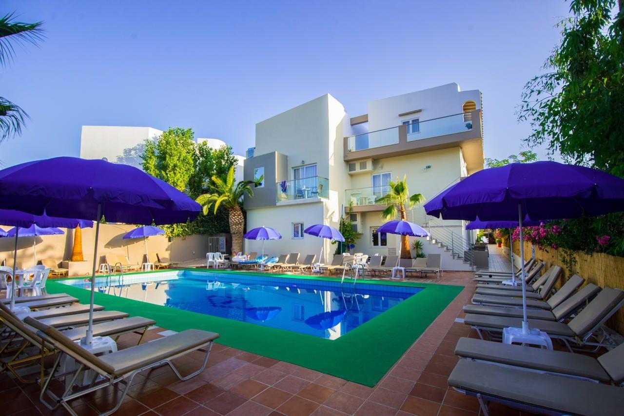 Kastro Beach Apartments 말리아 외부 사진