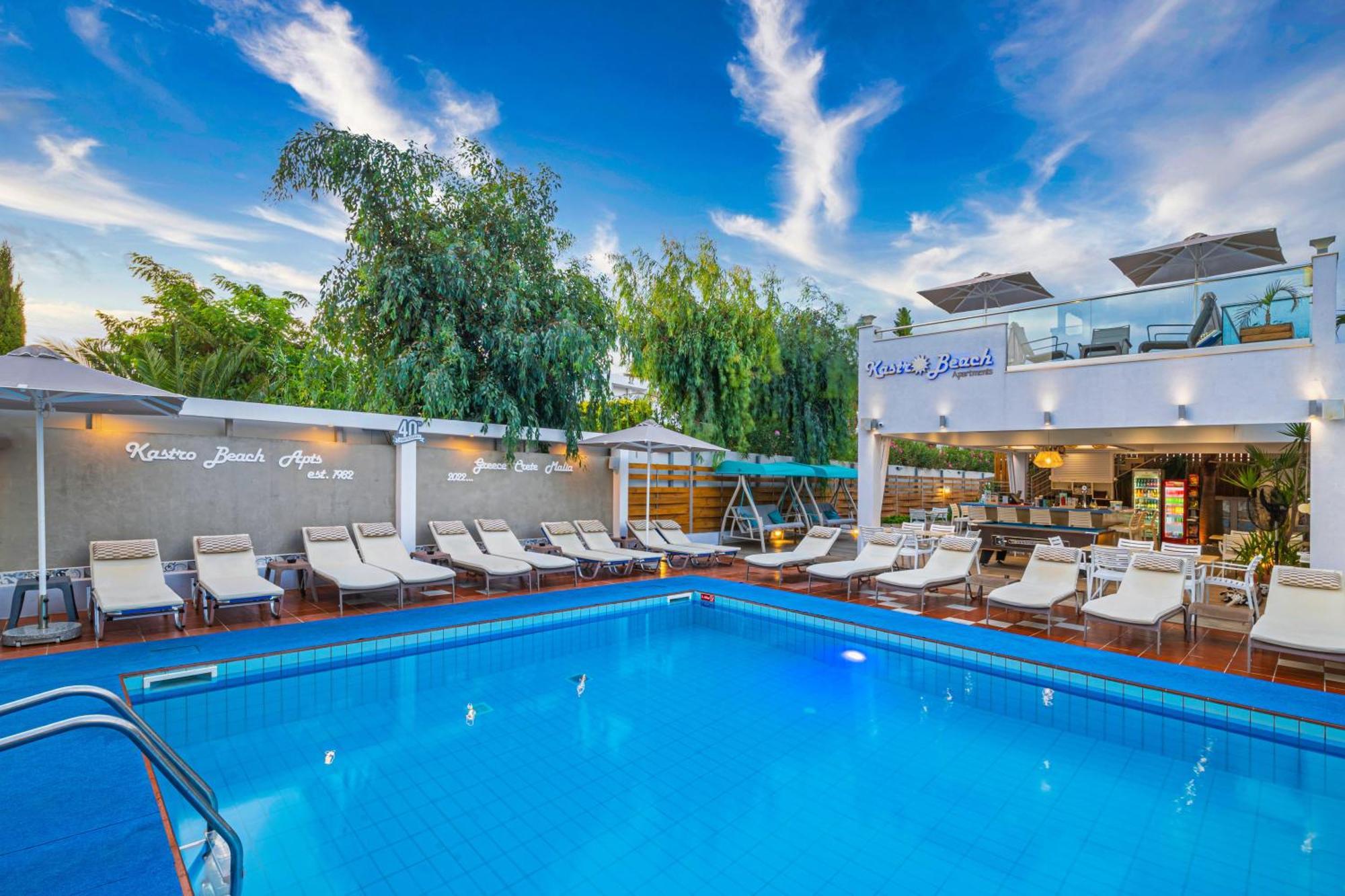 Kastro Beach Apartments 말리아 외부 사진